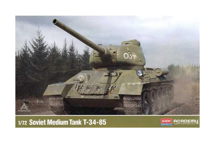 Soviet Medium Tank T-34-85 (1:72) - 13421