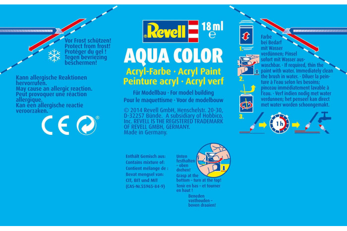 Aqua Color Clean 39620 - čistidlo 100ml