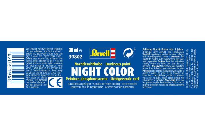 Night Color 39802 - foskoreskující barva 30ml