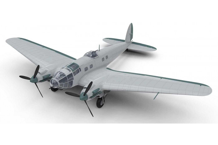Classic Kit letadlo A06014 - Heinkel HEIII P2 (1:72) - nová forma