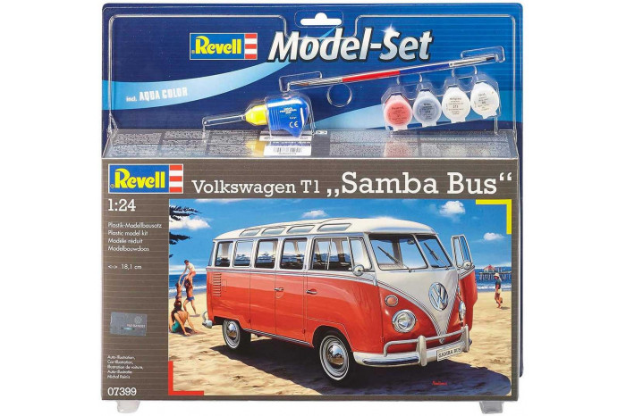 ModelSet auto 67399 - VW T1 Samba Bus (1:24)