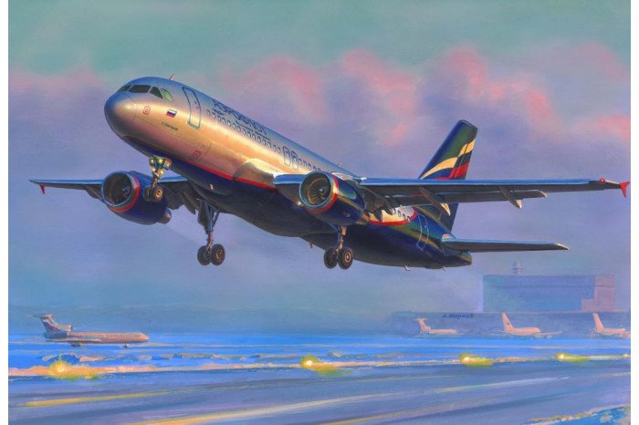 Model Kit letadlo 7003 - Airbus A-320 (1:144)