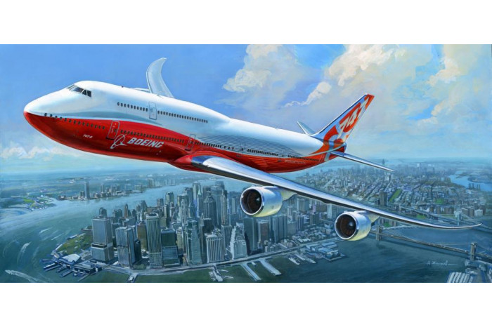 Model Kit letadlo 7010 - Boeing 747-8 (1:144)