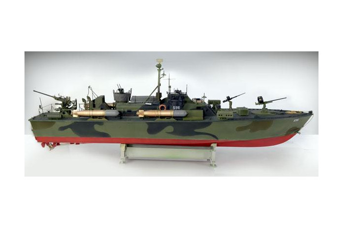 Model Kit loď PRM edice 5602 - ELCO 80' TORPEDO BOAT PT - 596 (1:35)