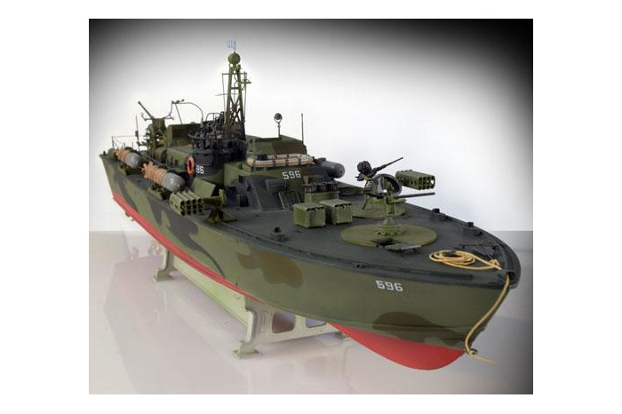 Model Kit loď PRM edice 5602 - ELCO 80' TORPEDO BOAT PT - 596 (1:35)
