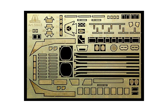Model Kit loď PRM edice 5603 - SCHNELLBOOT TYP S-100 (1:35)