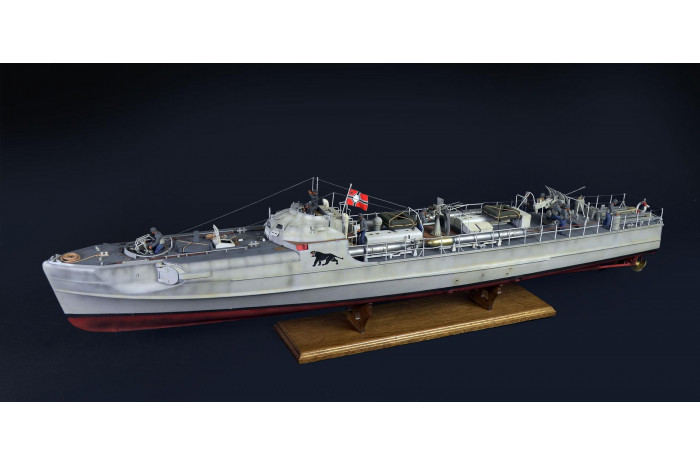 Model Kit loď PRM edice 5603 - SCHNELLBOOT TYP S-100 (1:35)