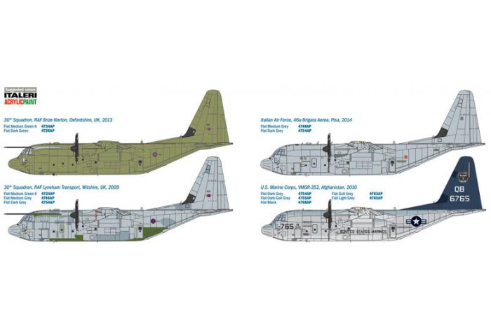 Model Kit letadlo 2746 - C-130J C5 HERCULES (1:48)
