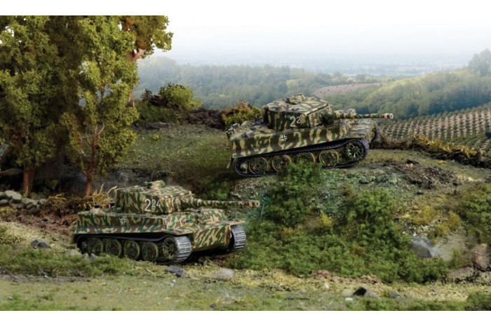 Fast Assembly tanky 7505 - Pz.Kpfw.VI TIGER I Ausf.E (1:72)