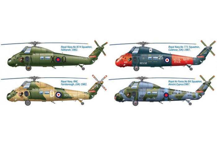 Model Kit vrtulník 2720 - W.Wessex UH/5 (1:48)