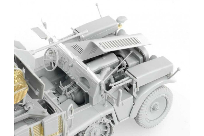 Model Kit military 6676 - Sd.Kfz.10/5 für 2cm Flak 38 (SMART KIT) (1:35)