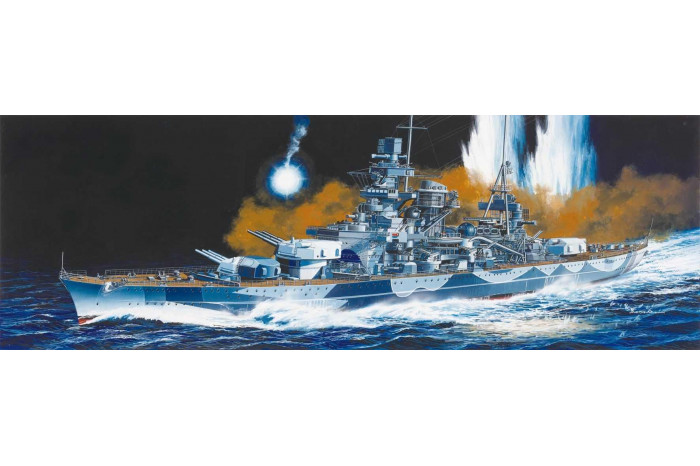 Model Kit loď 1040 - GERMAN BATTLESHIP SCHARNHORST 1943 (SMART KIT) (1:350)