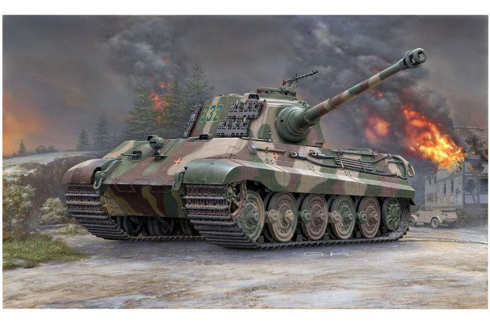 Plastic ModelKit tank 03249 - Tiger II Ausf. B (Henschel Turret) (1:35)