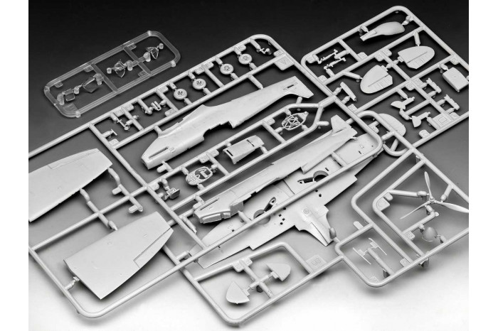 Plastic ModelKit letadlo 03953 - Spitfire Mk. IIa (1:72)