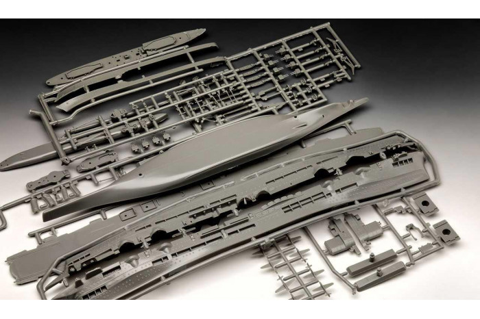 Plastic ModelKit loď 05149 - HMS Ark Royal & Tribal Class Destroyer (1:720)