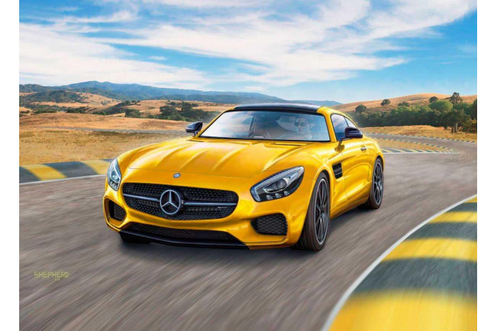 ModelSet auto 67028 - Mercedes AMG GT (1:24)