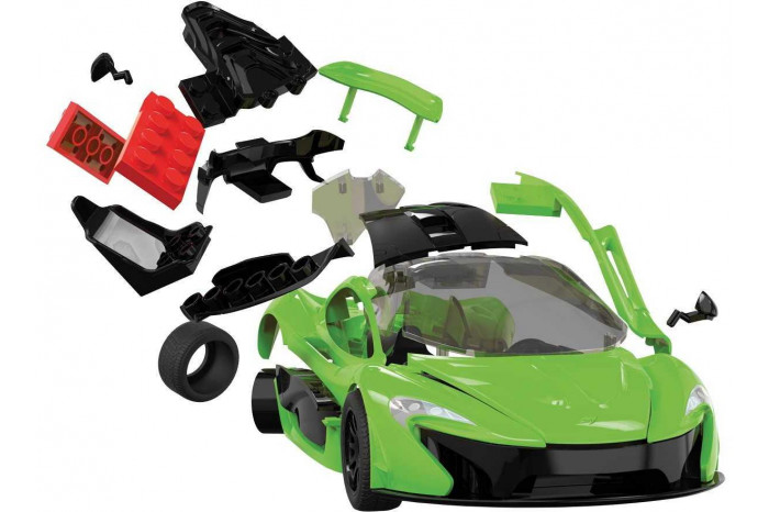 Quick Build auto J6021 - McLaren P1 - zelená