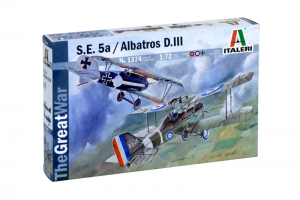 S.E.5a and ALBATROS D.III (1:72) - 1374