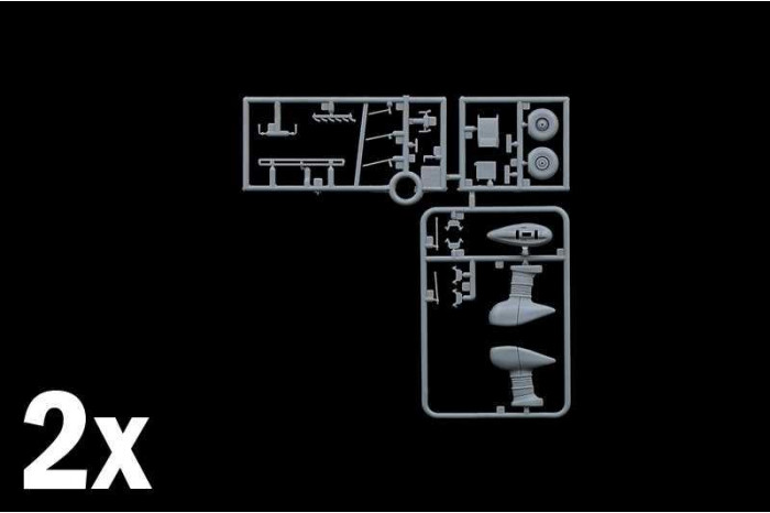 Model Kit letadlo 2769 - JU 87 B-2/R-2 "PICCHIATELLO" (1:48)