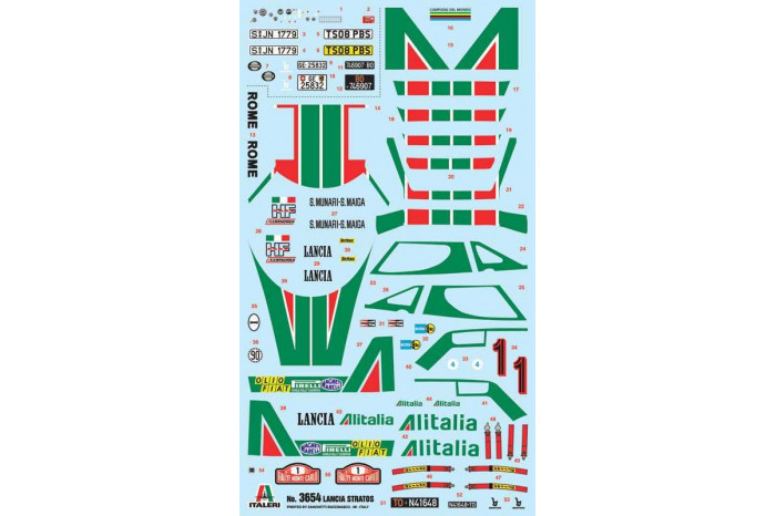 Model Kit auto 3654 - LANCIA STRATOS HF (1:24)