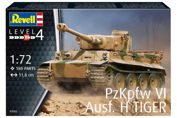 Plastic ModelKit tank 03262 - PzKpfw VI Ausf. H Tiger (1:72)