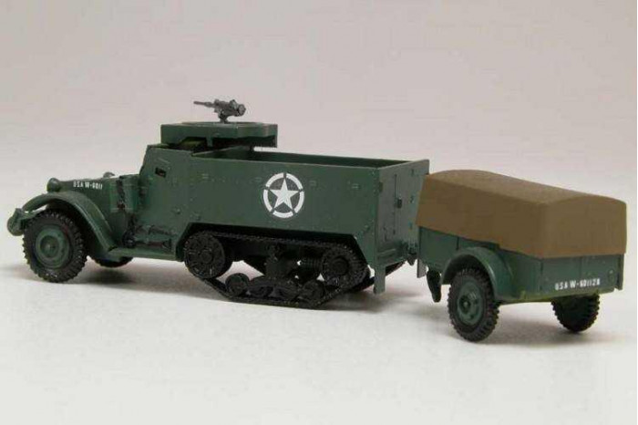 Classic Kit VINTAGE military A02318V - M3 Half Track & 1 Ton Trailer (1:76)