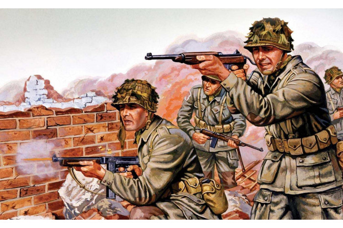 Classic Kit VINTAGE figurky A00751V - US Paratroops (1:76)