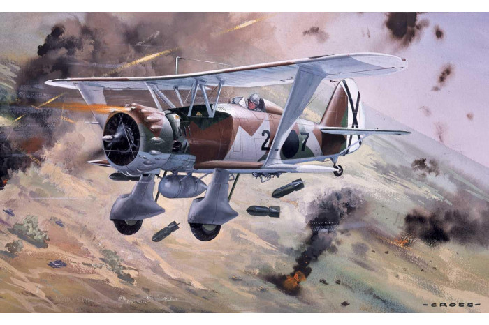 Classic Kit VINTAGE letadlo A02051V - Henschel Hs123A-1 (1:72)