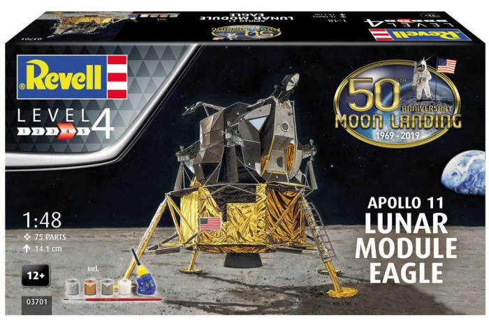 Gift-Set 03701 - Apollo 11 Lunar Module "Eagle" (50 Years Moon Landing) (1:48)