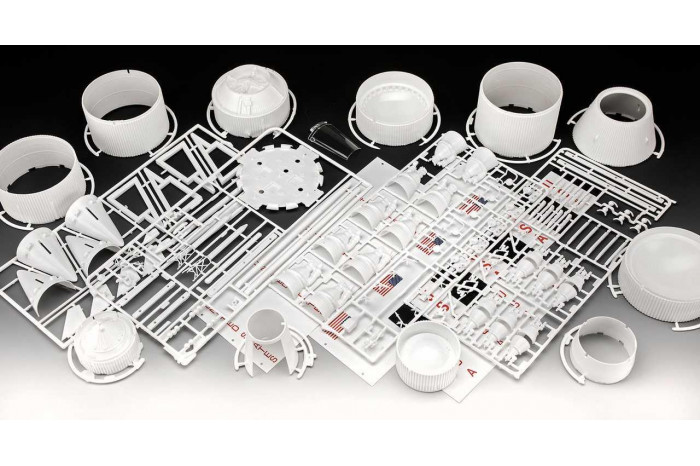 Gift-Set 03704 - Apollo 11 Saturn V Rocket (50 Years Moon Landing) (1:96)