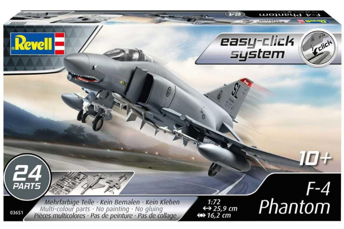EasyClick letadlo 03651 - F-4 Phantom (1:72)