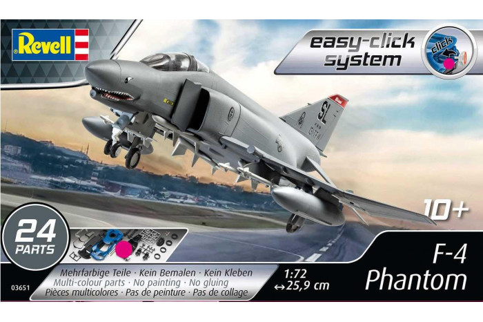 EasyClick letadlo 03651 - F-4 Phantom (1:72)