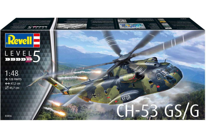 Plastic ModelKit vrtulník 03856 - CH-53 GS/G (1:48)