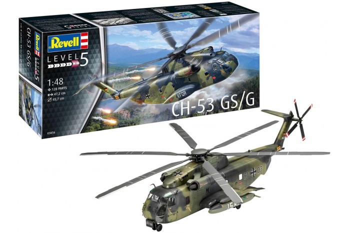 Plastic ModelKit vrtulník 03856 - CH-53 GS/G (1:48)