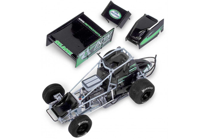 Plastic ModelKit MONOGRAM auto 4444 - Indy Race Parts #71 Joey Saldana (1:24)