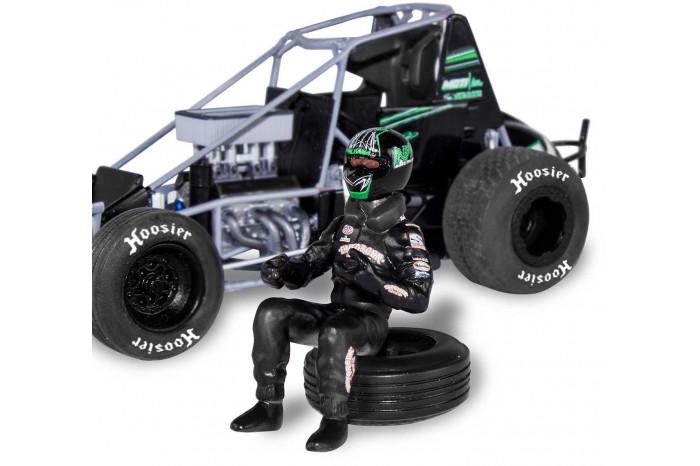 Plastic ModelKit MONOGRAM auto 4444 - Indy Race Parts #71 Joey Saldana (1:24)