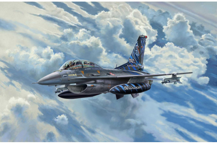 Plastic ModelKit letadlo 03844 - Lockheed Martin F-16D Tigermeet 2014 (1:72)