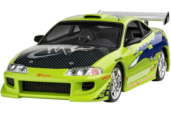 Plastic ModelKit auto 07691 - Fast & Furious Brian's 1995 Mitsubishi Eclipse (1:25)