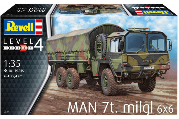 Plastic ModelKit military 03291 - MAN 7t Milgl (1:35)