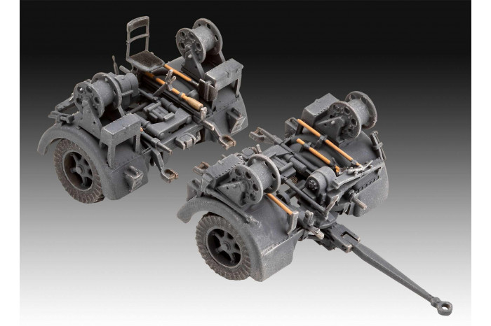 Plastic ModelKit military 03325 - 8,8 cm Flak 37 + Sd.Anh.202 (1:72)