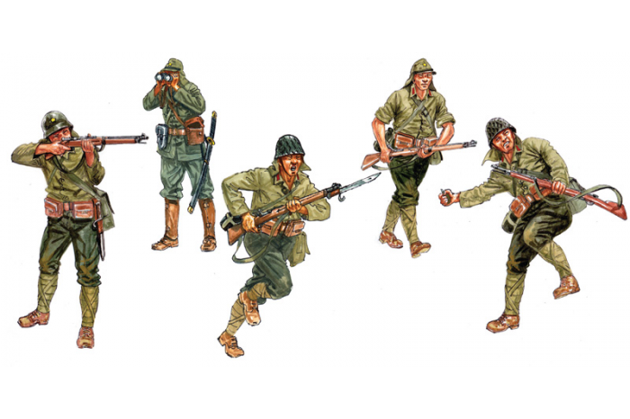 WWII - JAPANASE INFANTRY (1:72) - 6170