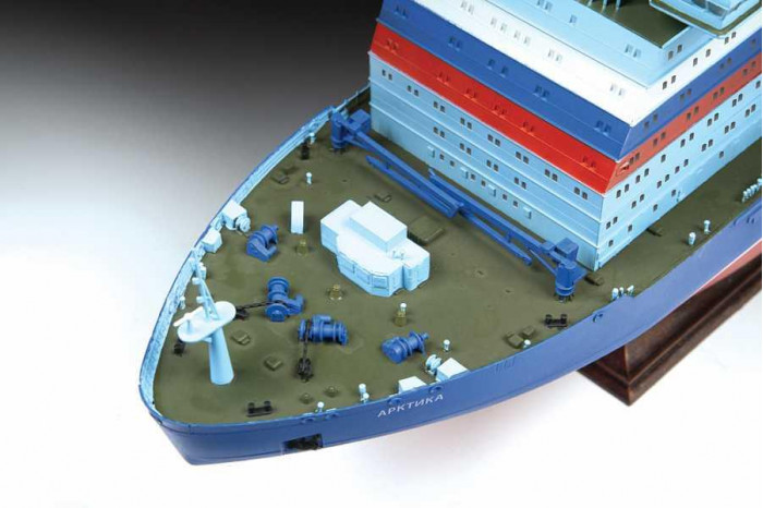 Model Kit loď 9044 - "Arktika" Russian Nuclear Icebreaker (1:350)