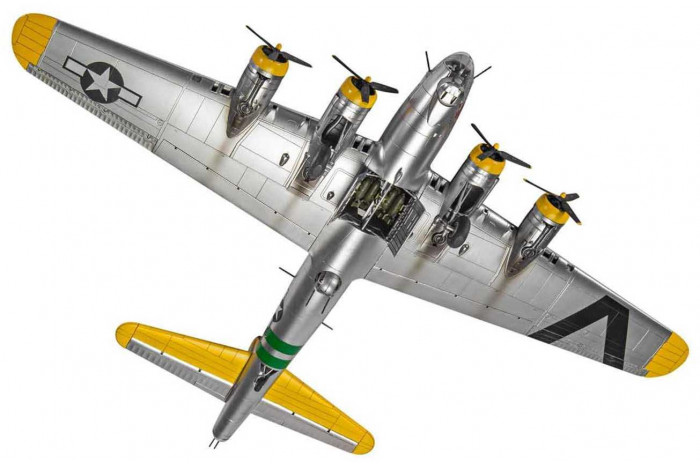 Classic Kit letadlo A08017B - Boeing B17G Flying Fortress (1:72)