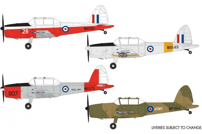 Classic Kit letadlo A04105 - de Havilland Chipmunk T.10 (1:48)