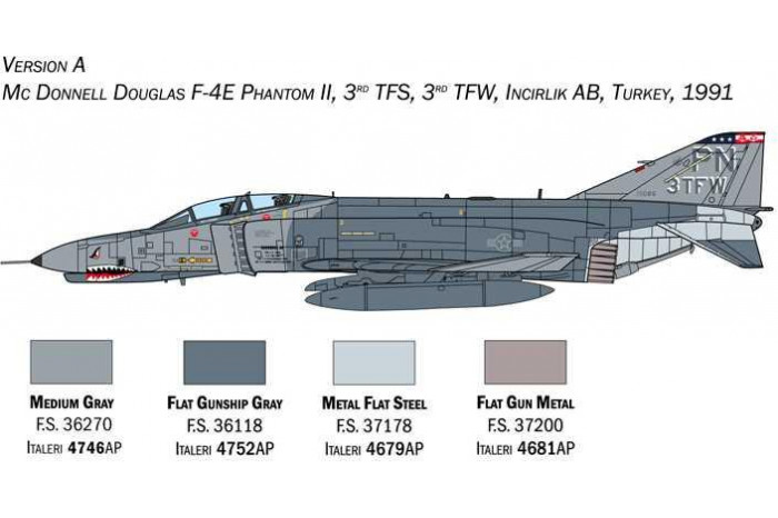 Model Kit letadlo 1448 - F-4E/F Phantom II (1:72)