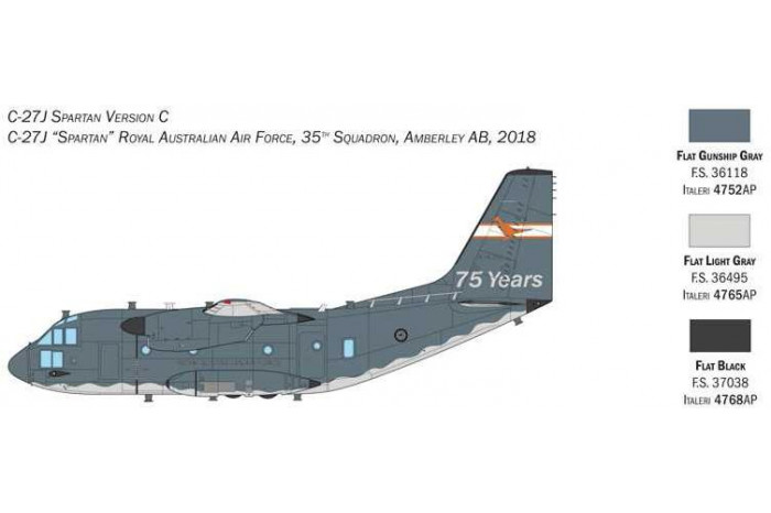Model Kit letadlo 1450 - C-27A Spartan / G.222 (1:72)