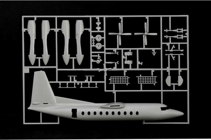 Model Kit letadlo 1455 - Fokker F-27 SAR (1:72)