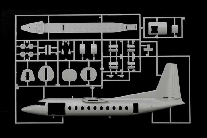 Model Kit letadlo 1455 - Fokker F-27 SAR (1:72)