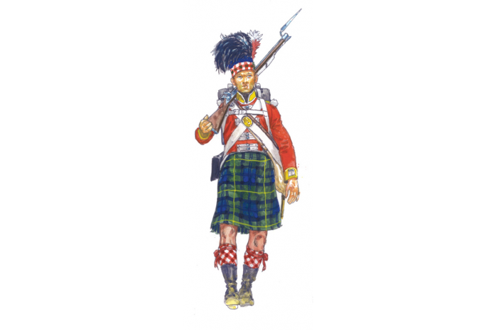 SCOTTISH INFANTRY (NAP.WARS) (1:72) - 6136