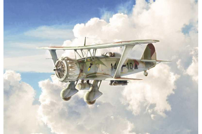Model Kit letadlo 2819 - Henschel Hs 123 (1:48)